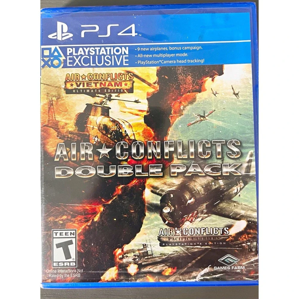 PS4 Air Conflicts Double Pack Ultimate Vietnam Edition 2016 T-Teen